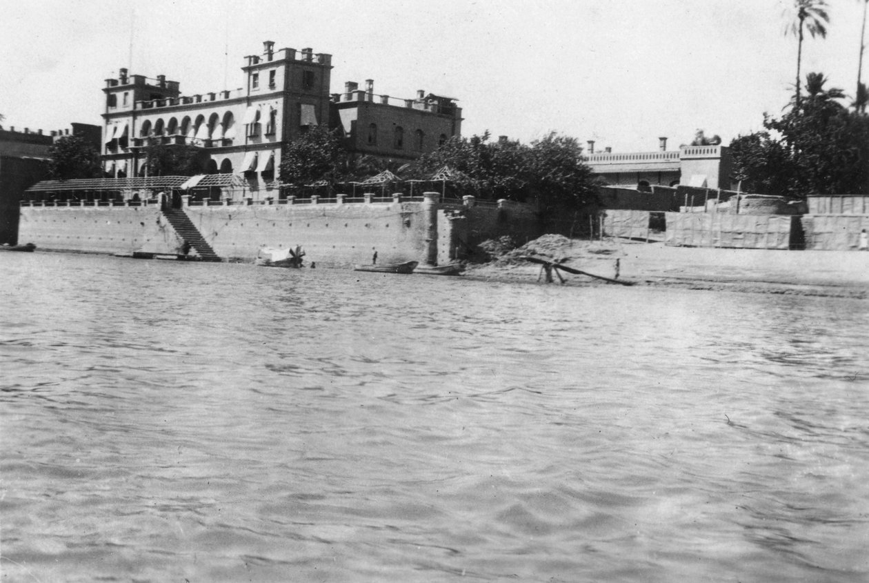 Quartier generale britannico, Baghdad, Mesopotamia, Prima Guerra Mondiale, 1918 da Unbekannt