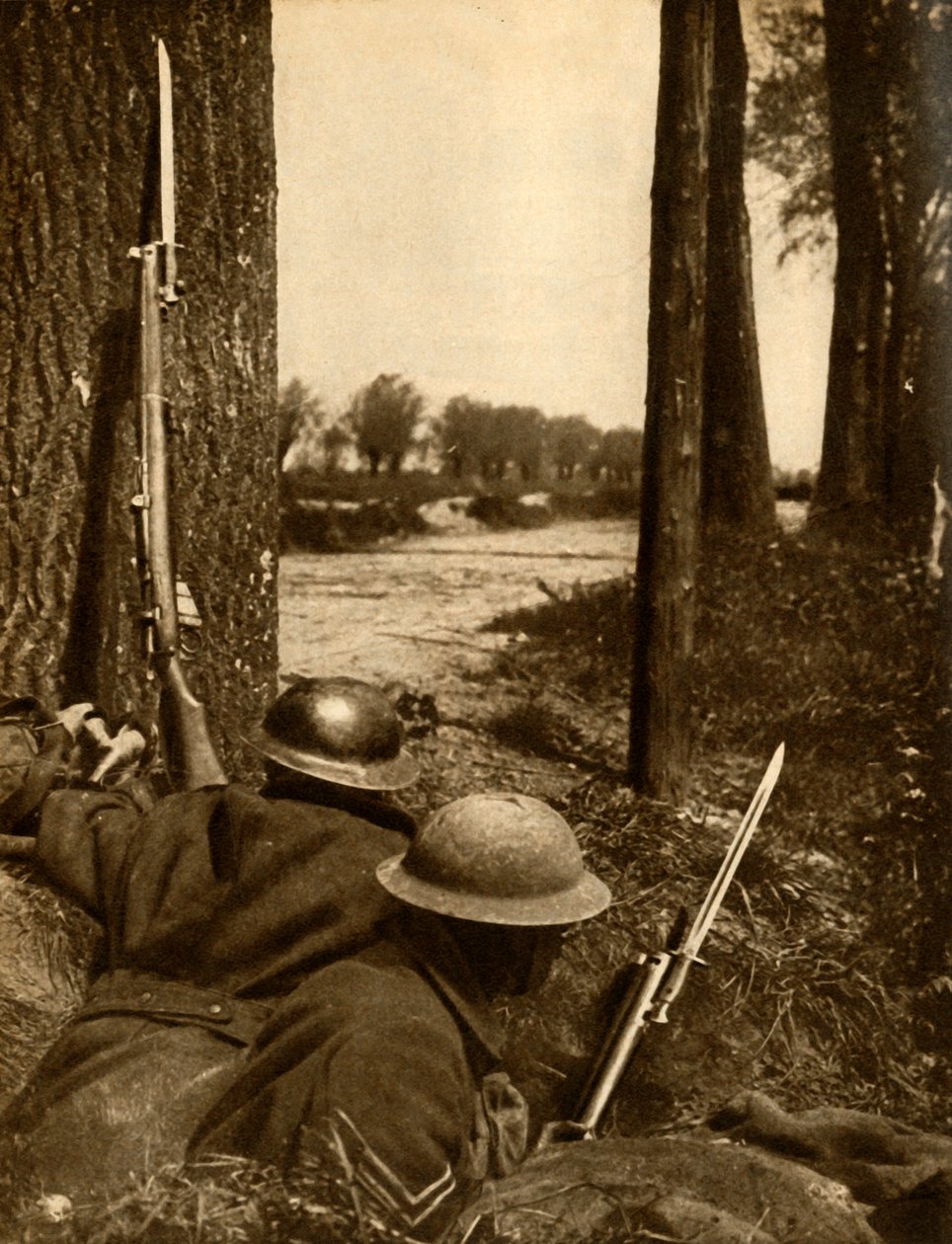 Truppe britanniche in prima linea, Francia, Prima Guerra Mondiale da Unbekannt