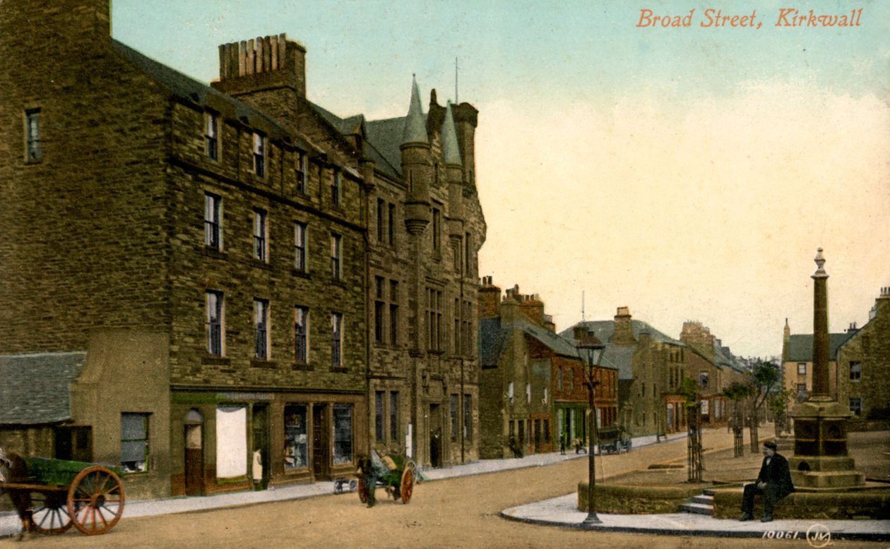 Broad Street, Kirkwall, Orkney, Scozia, XX secolo da Unbekannt