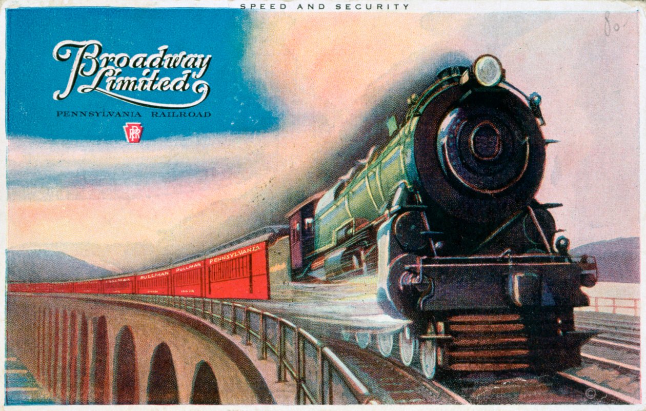 Broadway Limited, Pennsylvania Railroad, 1927 da Unbekannt