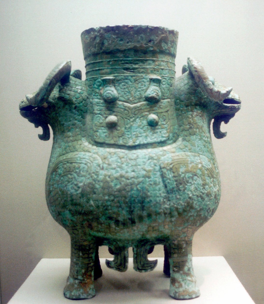 Vaso rituale in bronzo, dinastia Shang, Cina da Unbekannt