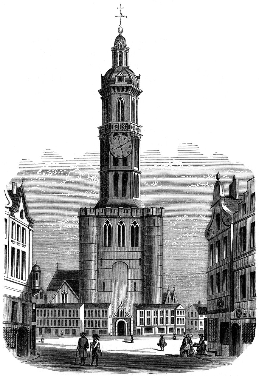 Municipio di Bruxelles, XVII secolo 1849 da Unbekannt