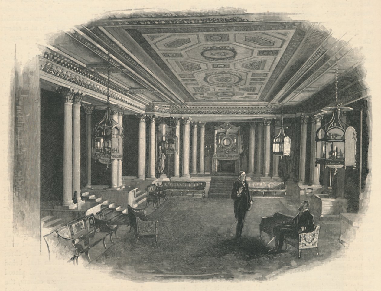 Buckingham Palace: La Sala di Marmo da Unbekannt
