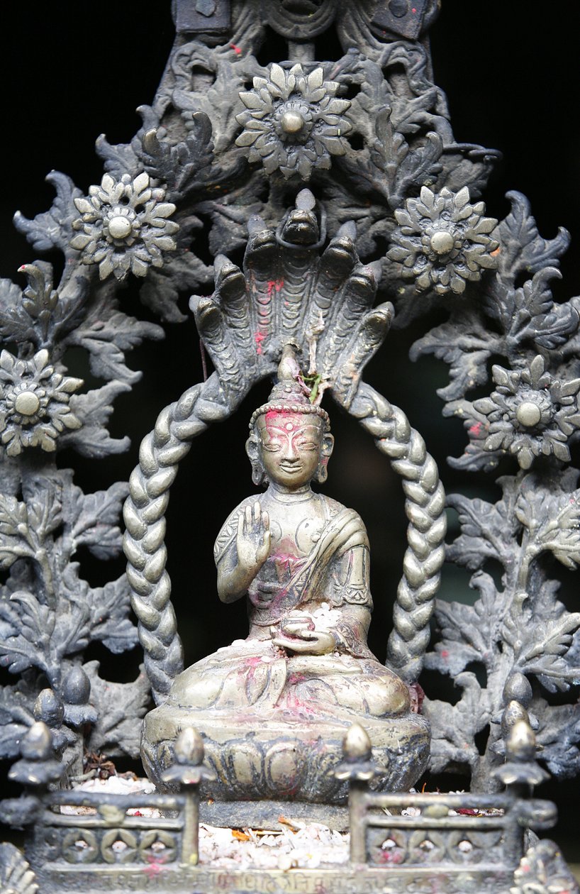 Buddha nel tempio dorato, Patan, Nepal da Unbekannt