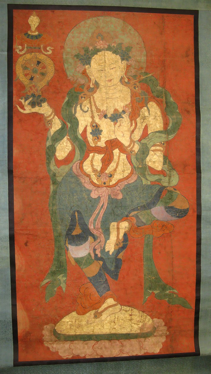 Assistente buddista, possibilmente una Dakini, fine XVIII secolo da Unbekannt