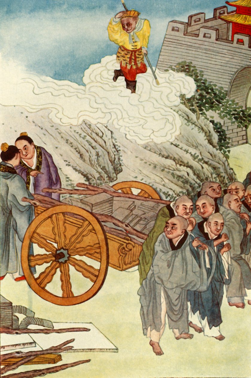 Buddisti come schiavi nel paese dei carri lenti, 1922 da Unbekannt