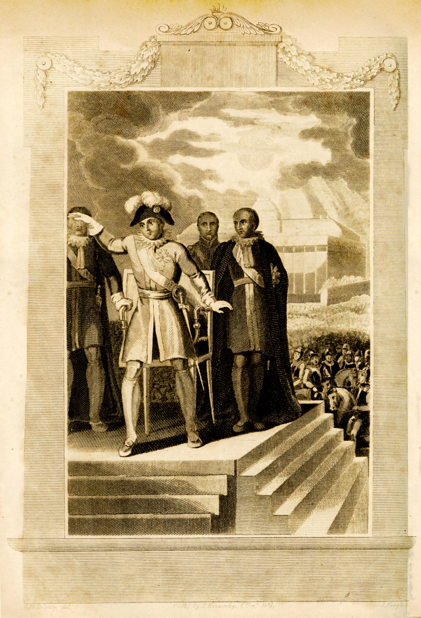 Buonaparte al Campo di Maggio, 1816 da Unbekannt