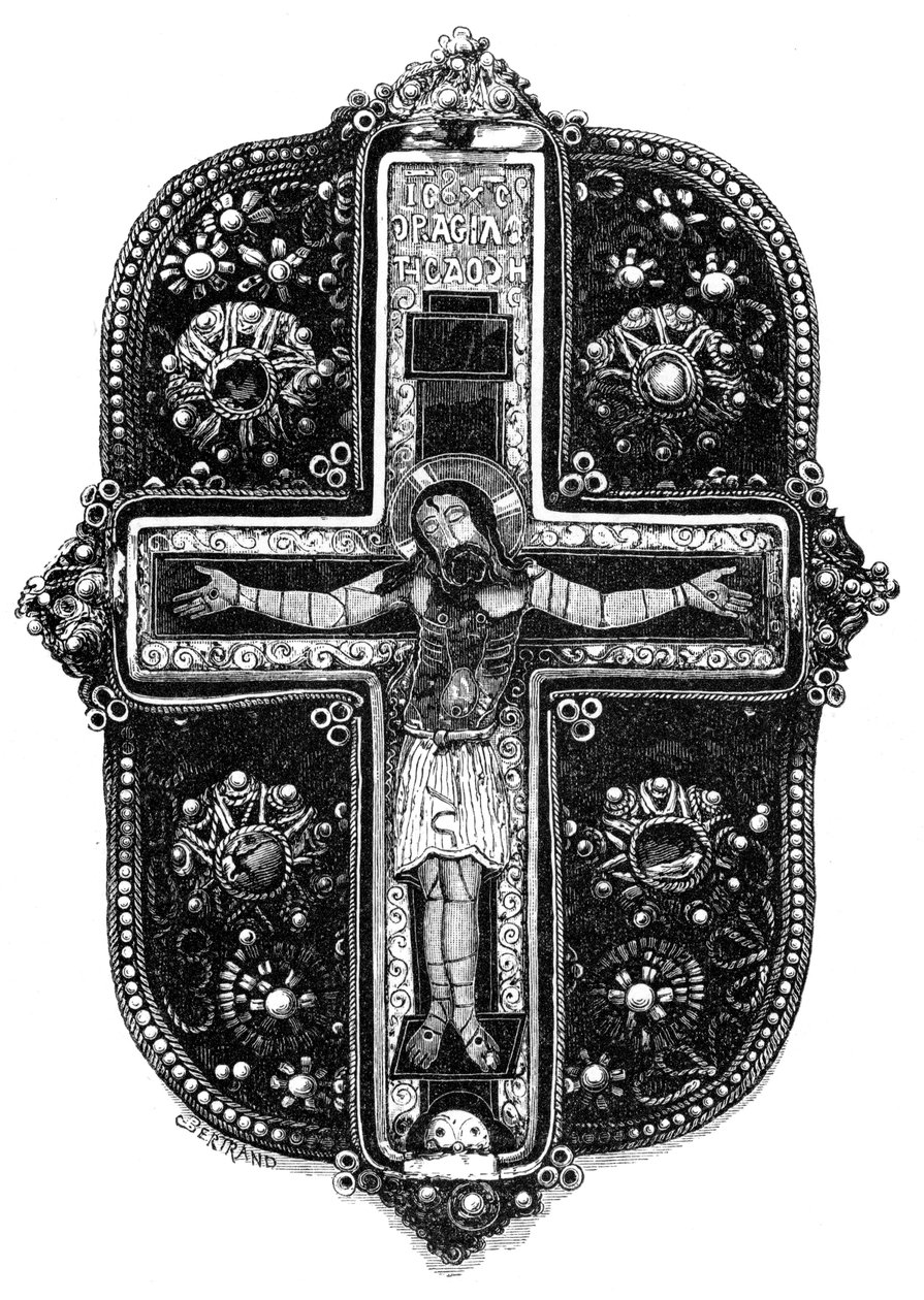 Reliquiario bizantino, X secolo, 1870 da Unbekannt