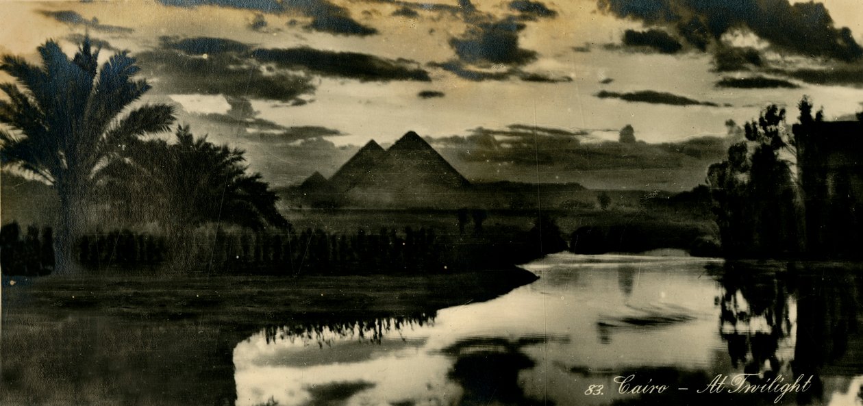Il Cairo - Al crepuscolo da Unbekannt