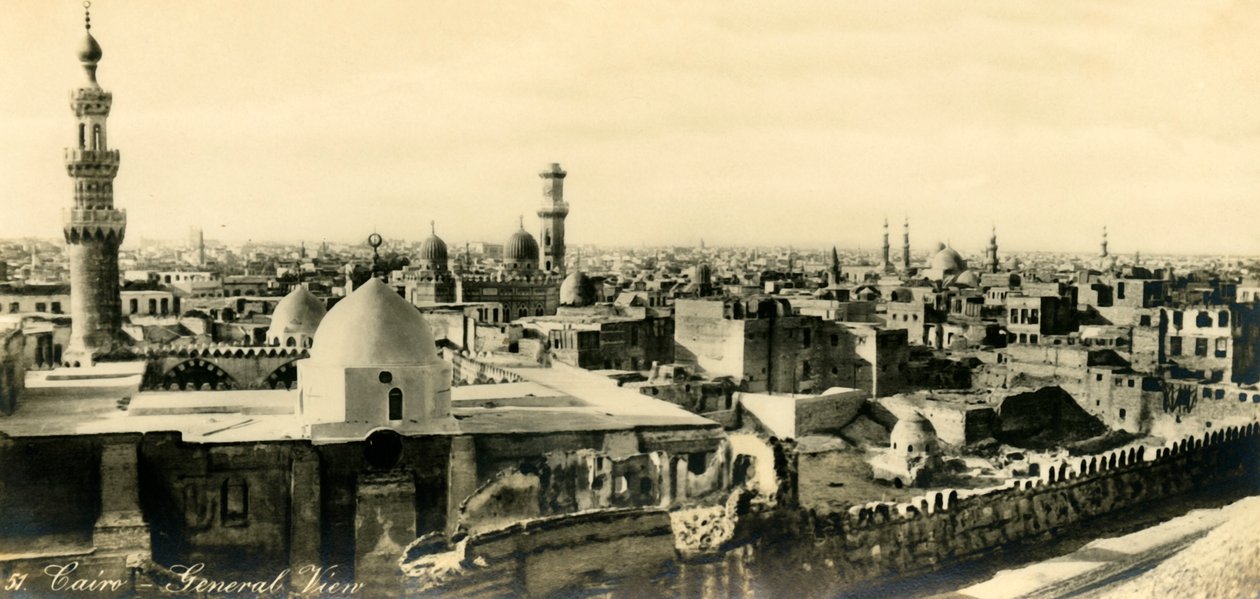 Il Cairo - Vista Generale, c. 1918-c. 1939 da Unbekannt