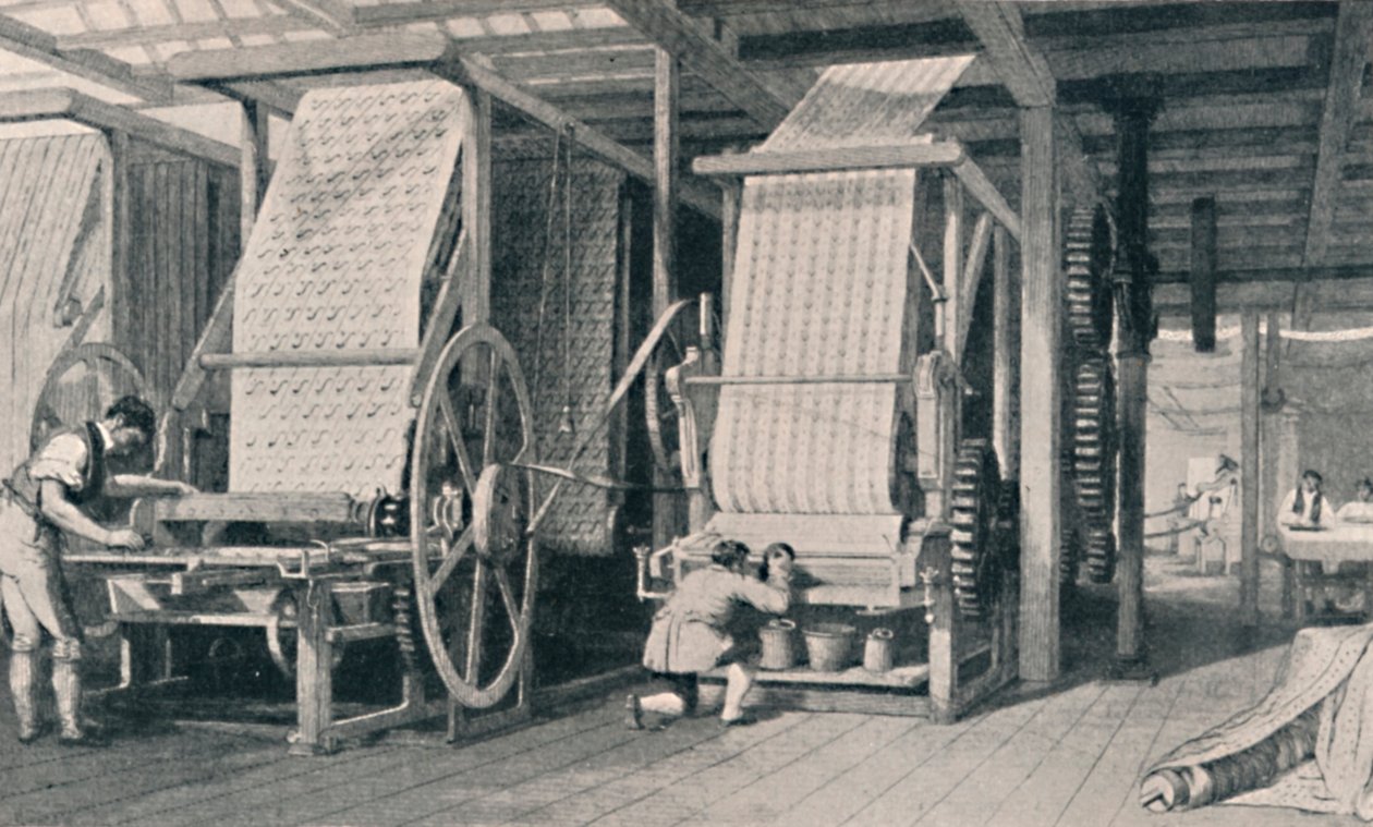 Stampa su calicò, 1835, 1904 da Unbekannt
