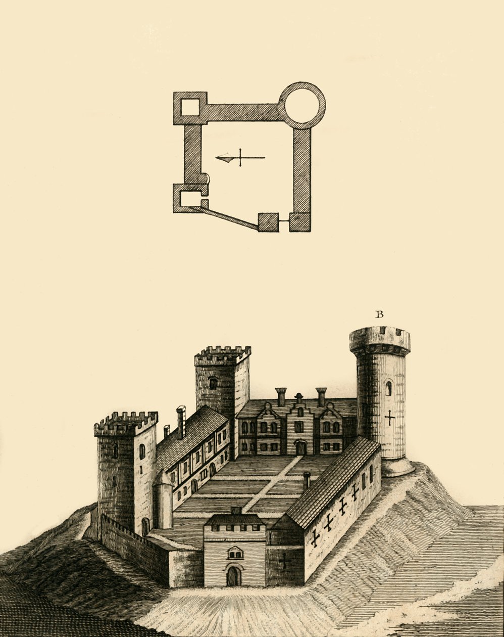 Castello di Cambridge, c. 1783 da Unbekannt