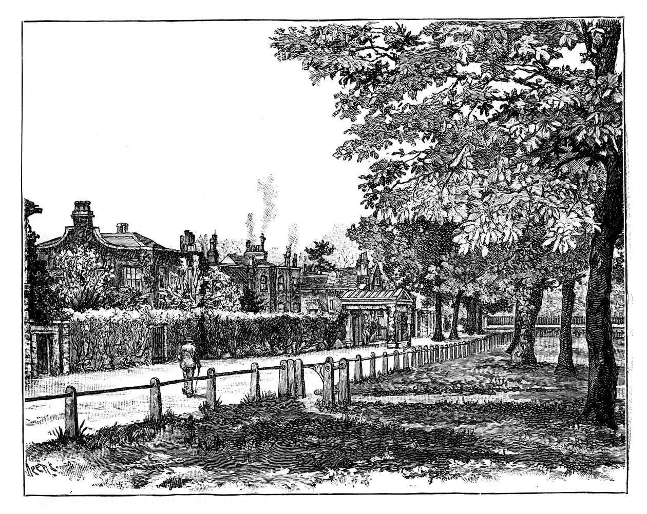 Cambridge Cottage, Kew, Londra, XIX secolo da Unbekannt