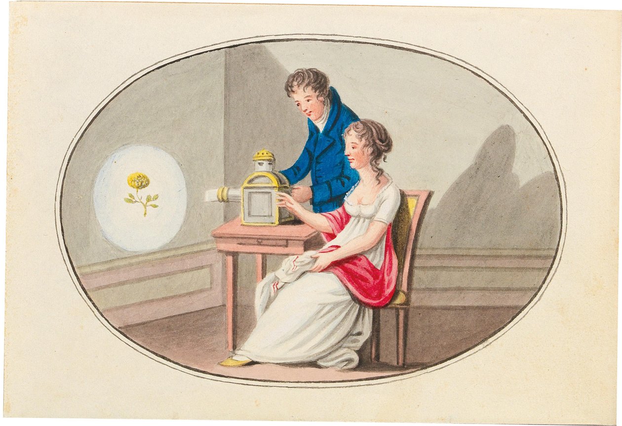 Camera oscura, c. 1830 da Unbekannt