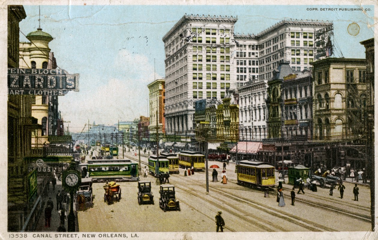 Canal Street, New Orleans, USA da Unbekannt