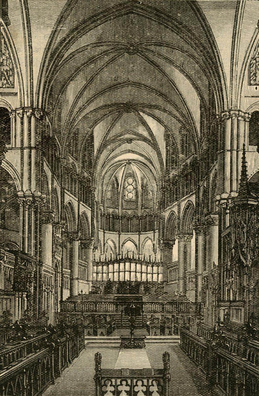 Cattedrale di Canterbury - Il coro da Unbekannt