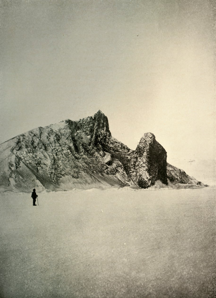 Capo Barne. Il pilastro in primo piano a destra è vulcanico, c1908, 1909 da Unbekannt