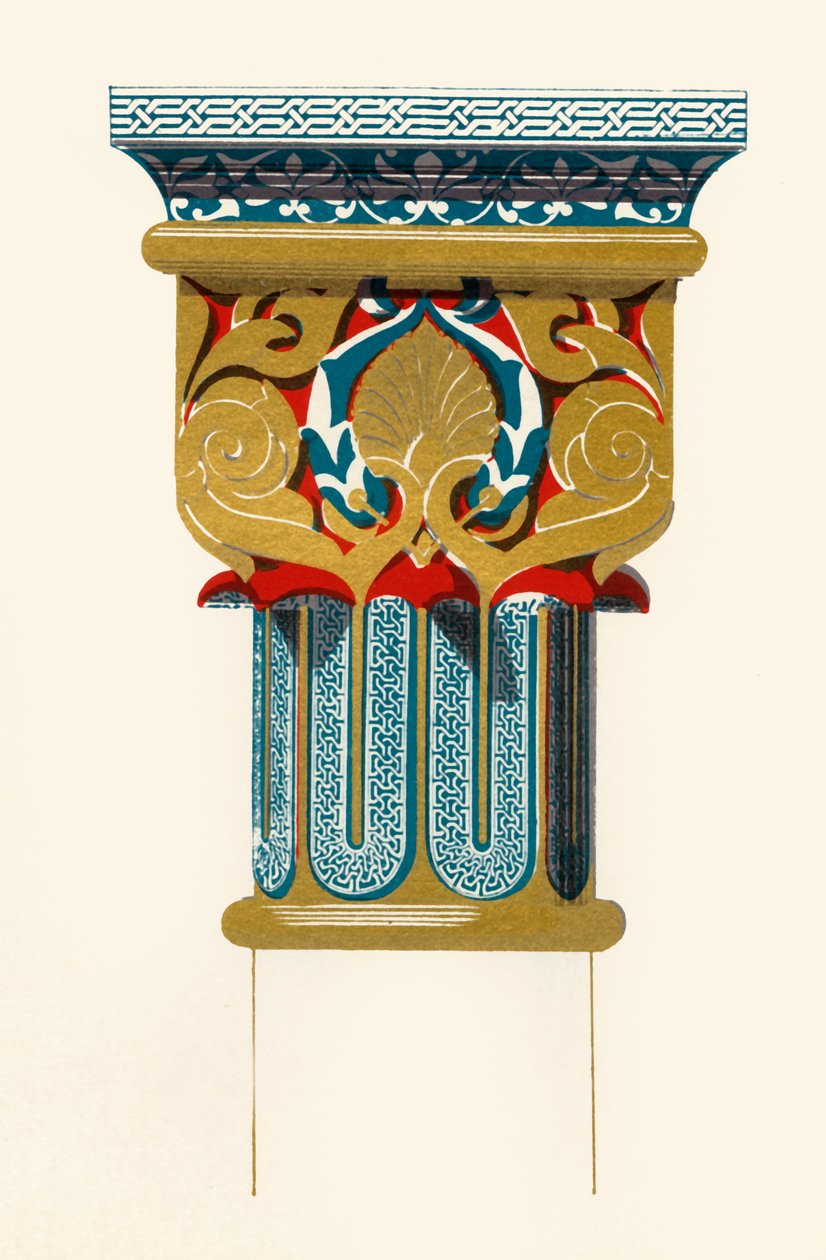 Capitello delle colonne, Corte dei Leoni, 1907 da Unbekannt
