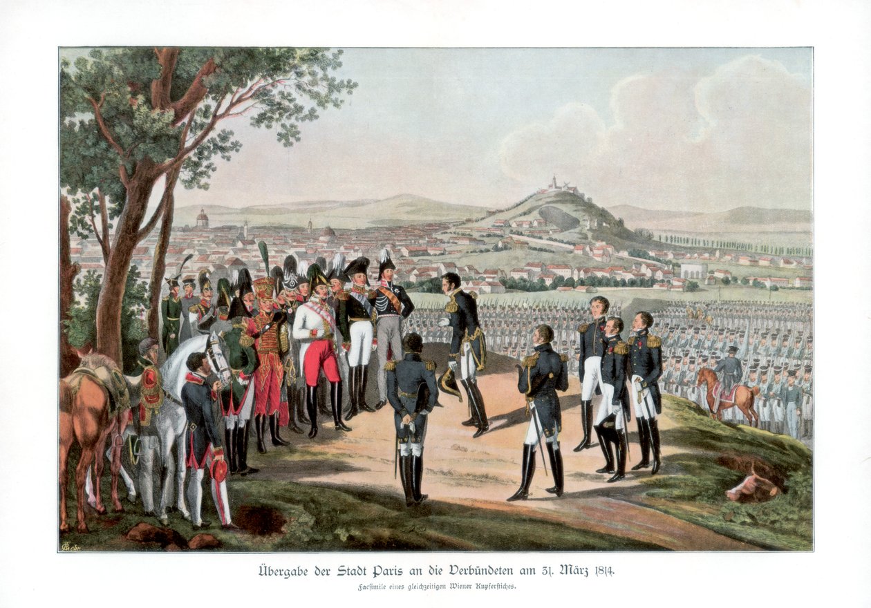 Capitolazione di Parigi, 31 marzo 1814, 1900 da Unbekannt