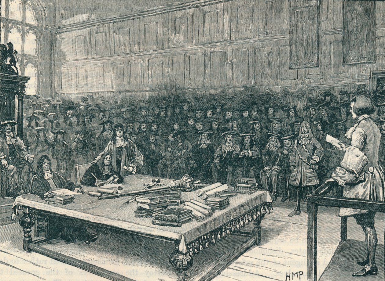 Il capitano Kidd davanti alla barra della Camera dei Comuni, 1700 1905 da Unbekannt