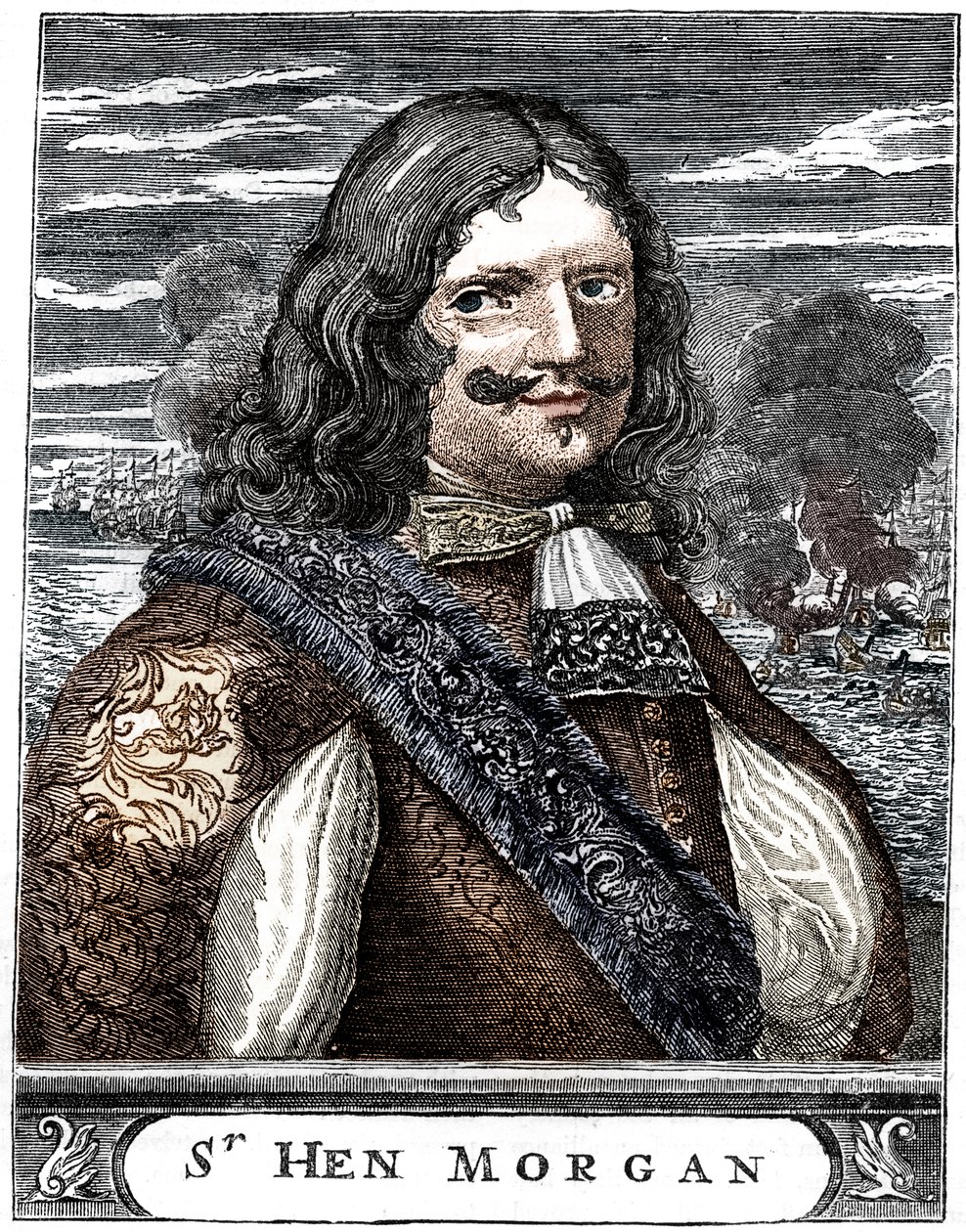 Capitano Morgan, bucaniere del XVII secolo, c1880 da Unbekannt