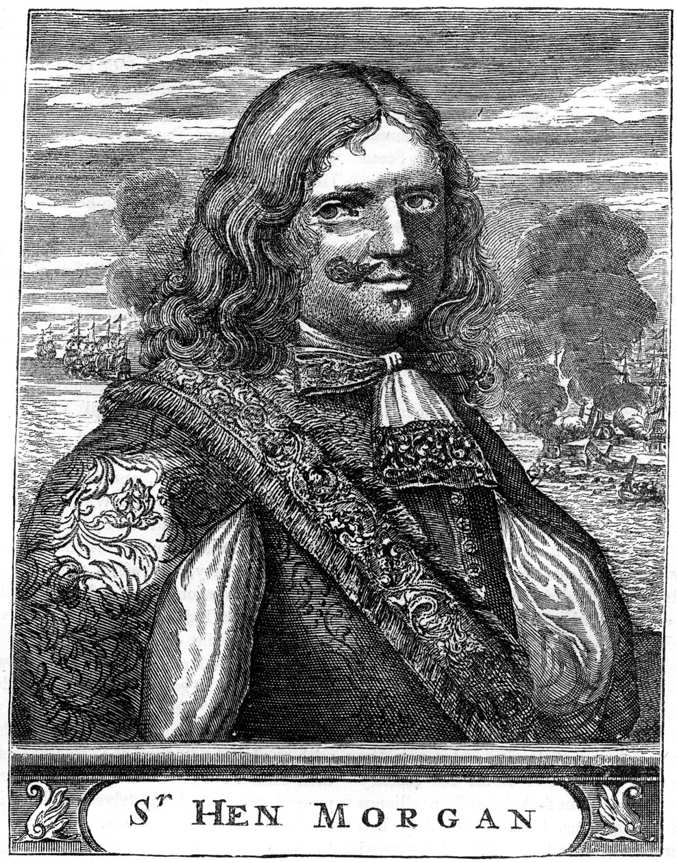 Capitano Morgan, bucaniere del XVII secolo, c1880 da Unbekannt