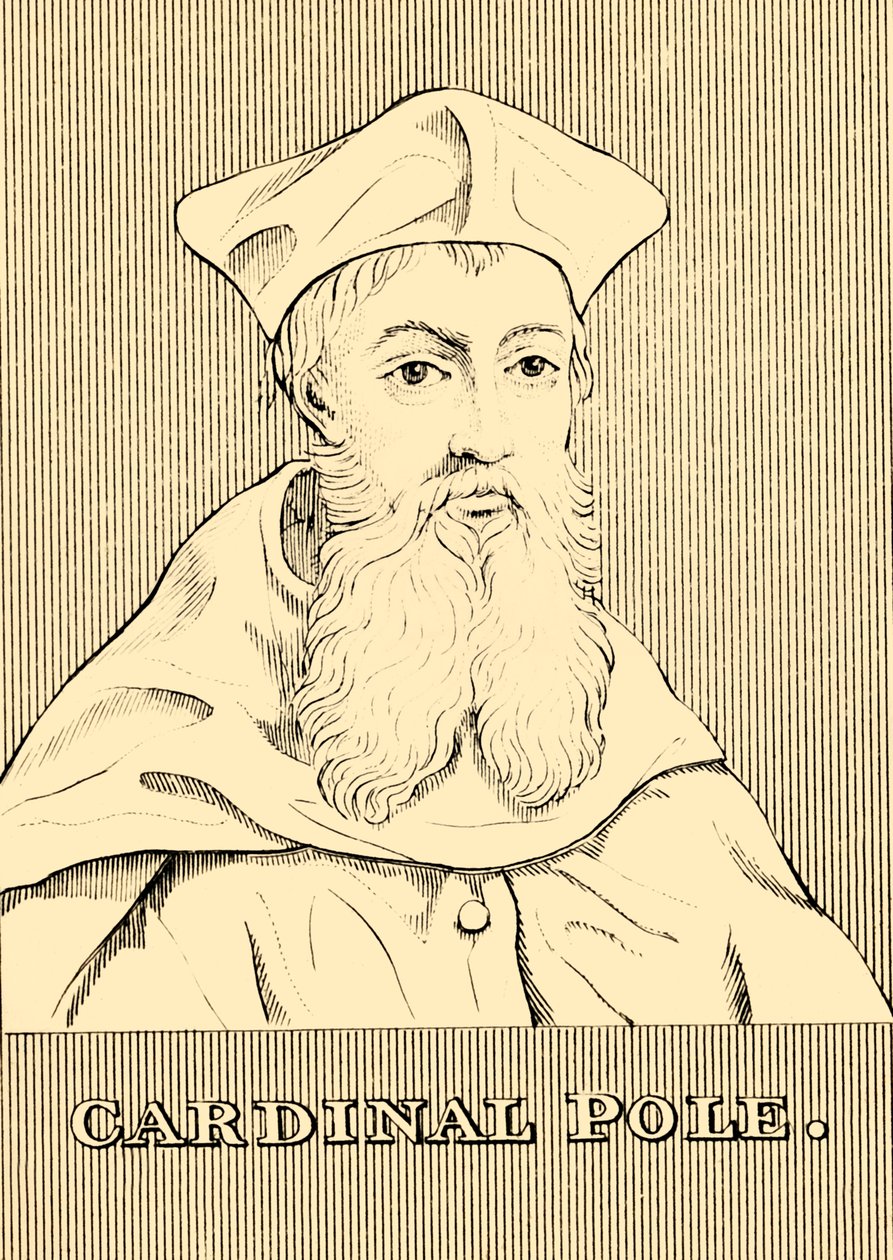 Cardinale Pole, 1500-1558, 1830 da Unbekannt