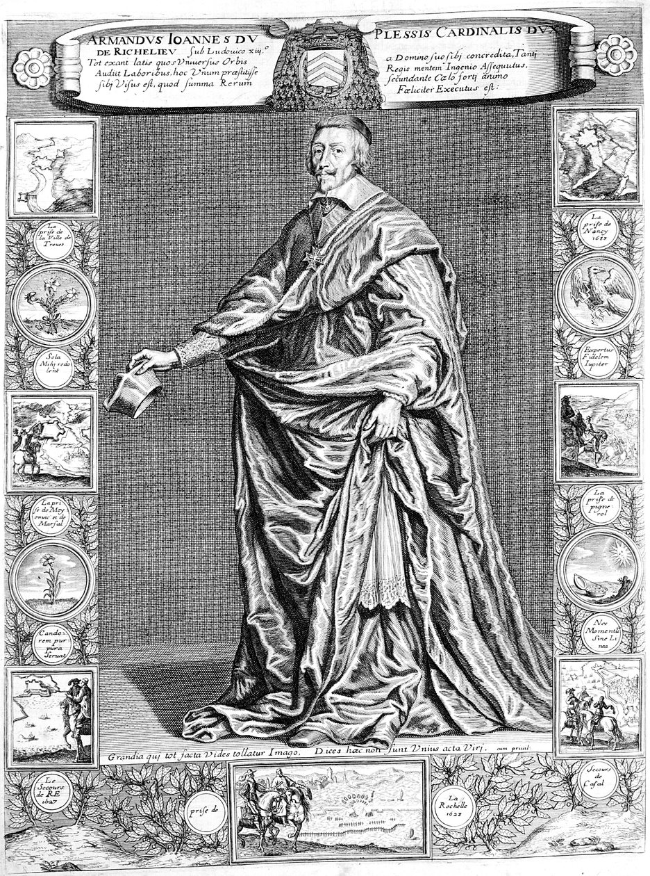 Cardinale Richelieu, c1637 da Unbekannt