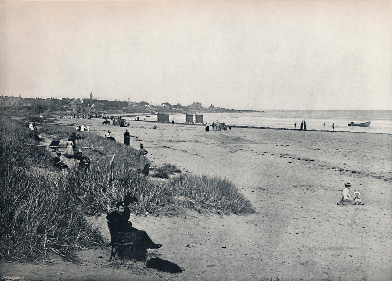 Carnousetie - La Città e la Spiaggia, 1895 da Unbekannt