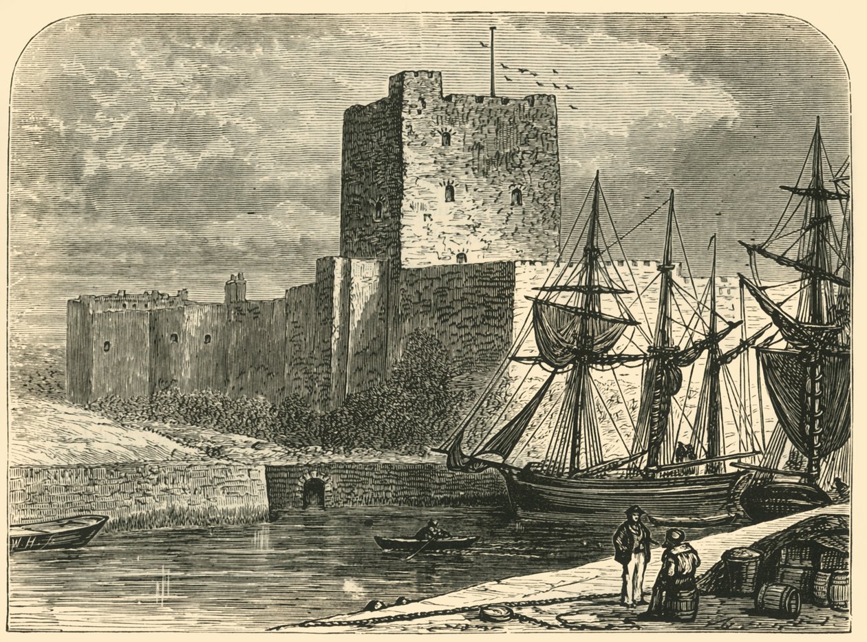 Castello di Carrickfergus, 1898 da Unbekannt