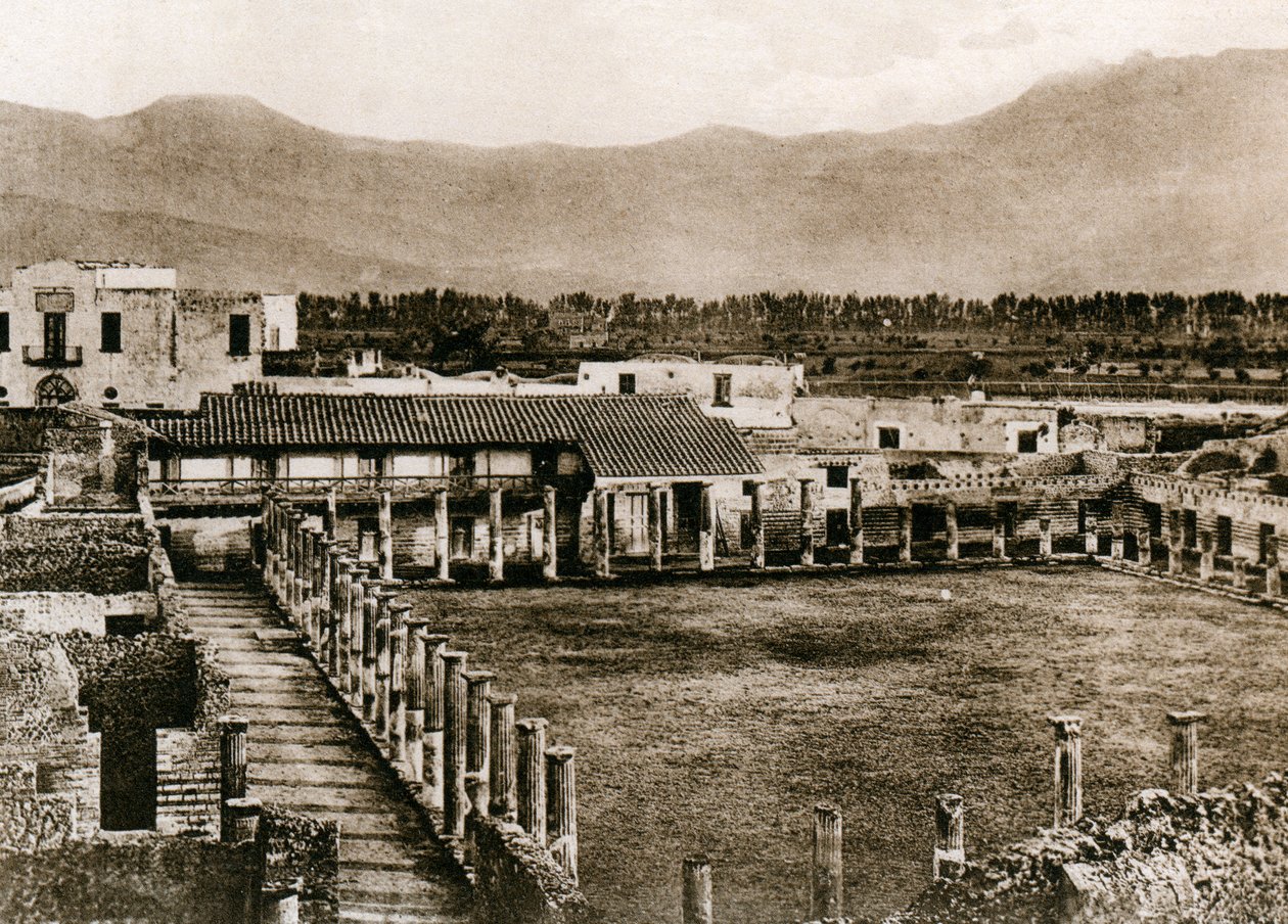 Caserma dei gladiatori, Pompei, Italia, c1900s da Unbekannt