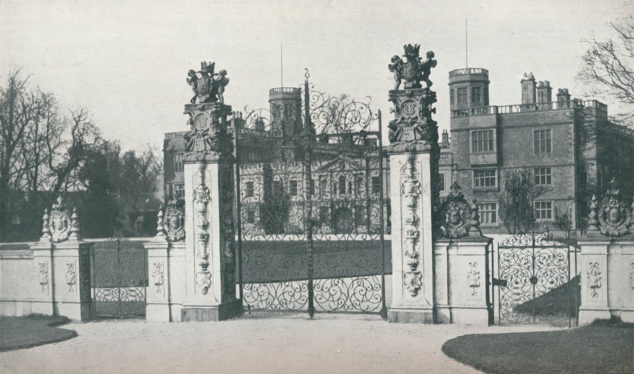 Castello Ashby, Northants, c. 1915 da Unbekannt