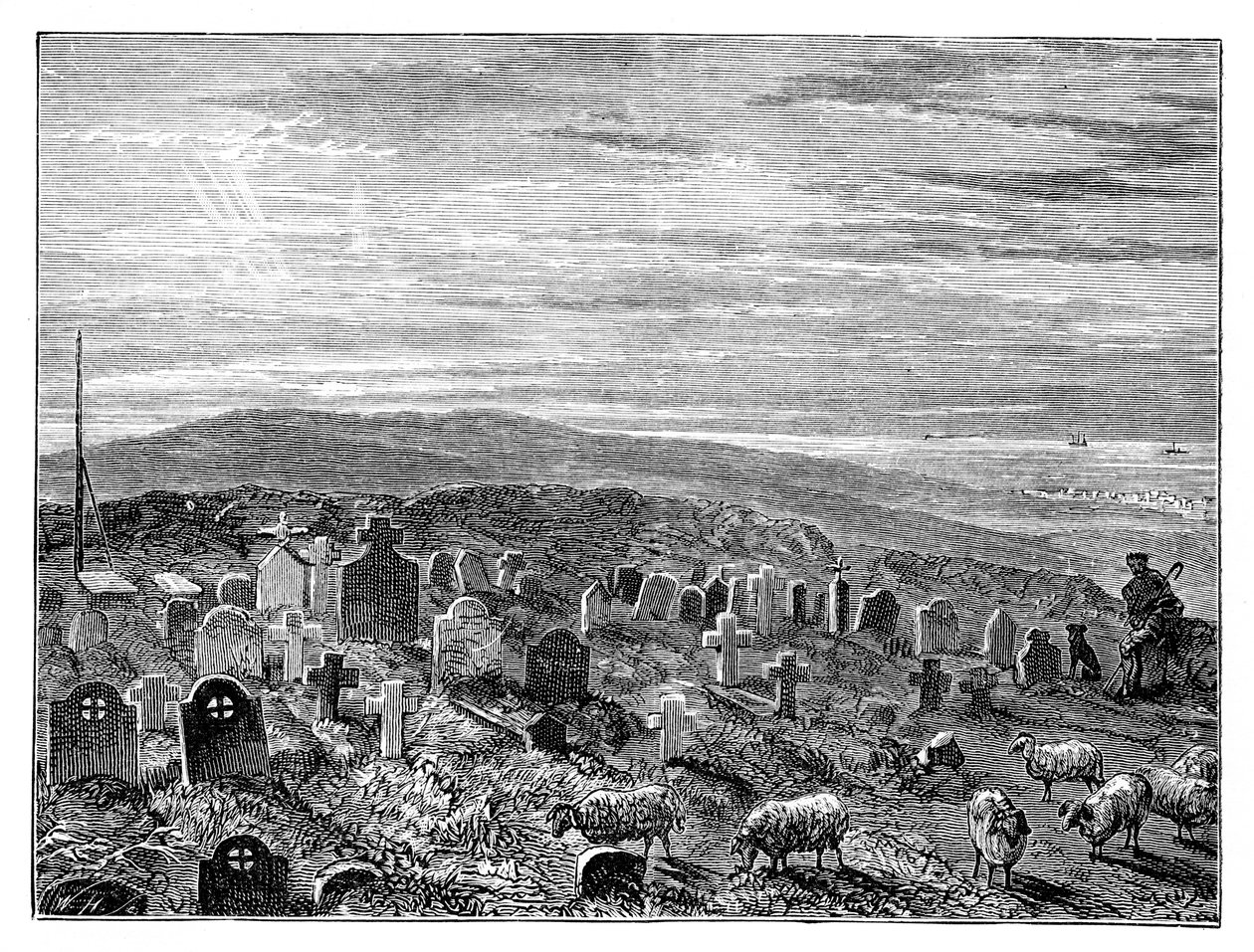 Collina di Cathcart, Crimea, Ucraina, c1888 da Unbekannt