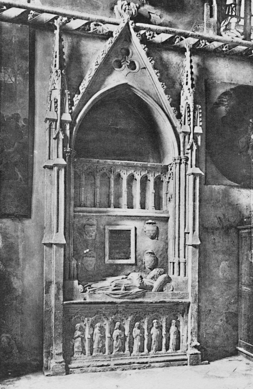Cattedrale di Avignone. - Tomba del Papa Benedetto XII, c1925 da Unbekannt