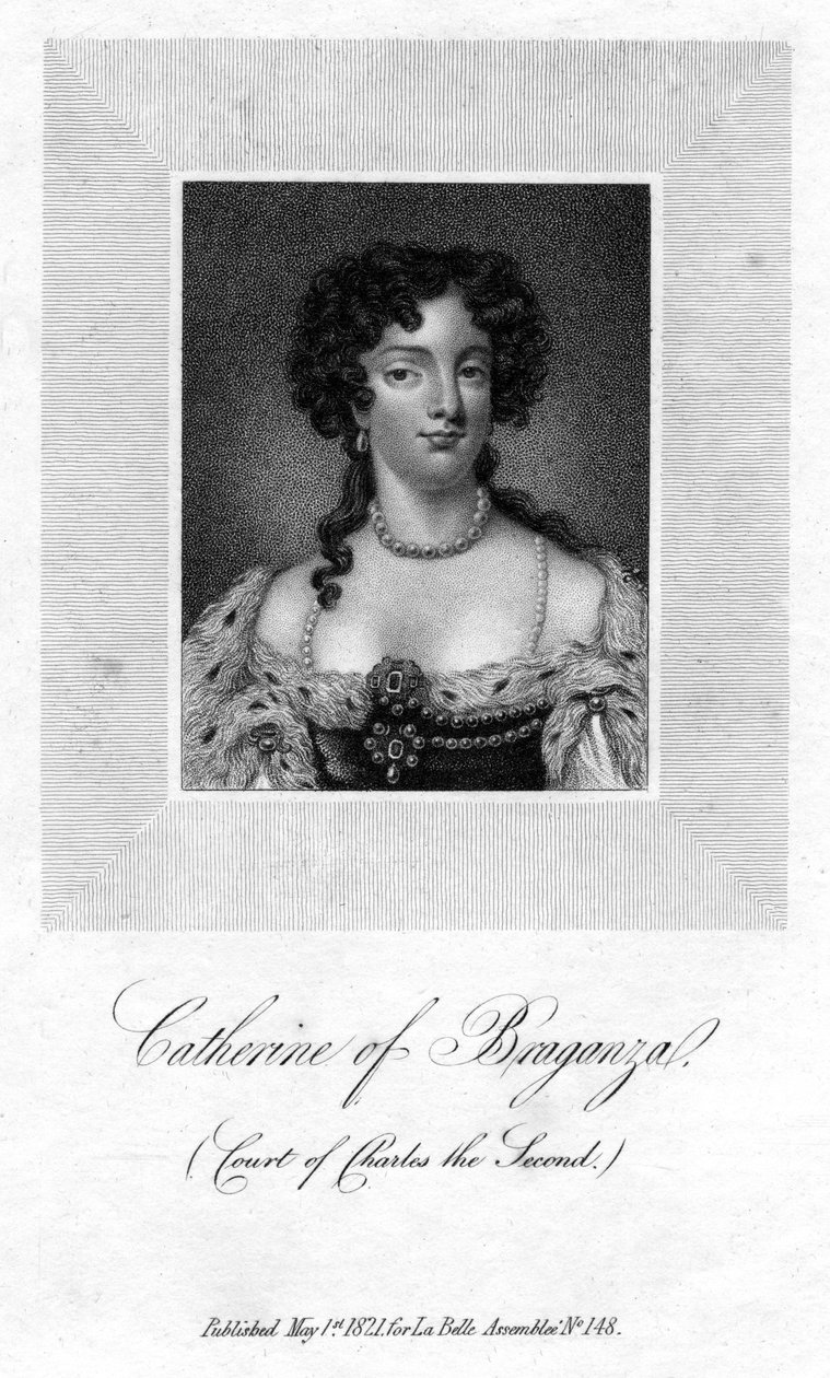 Caterina di Braganza, regina consorte di re Carlo II d