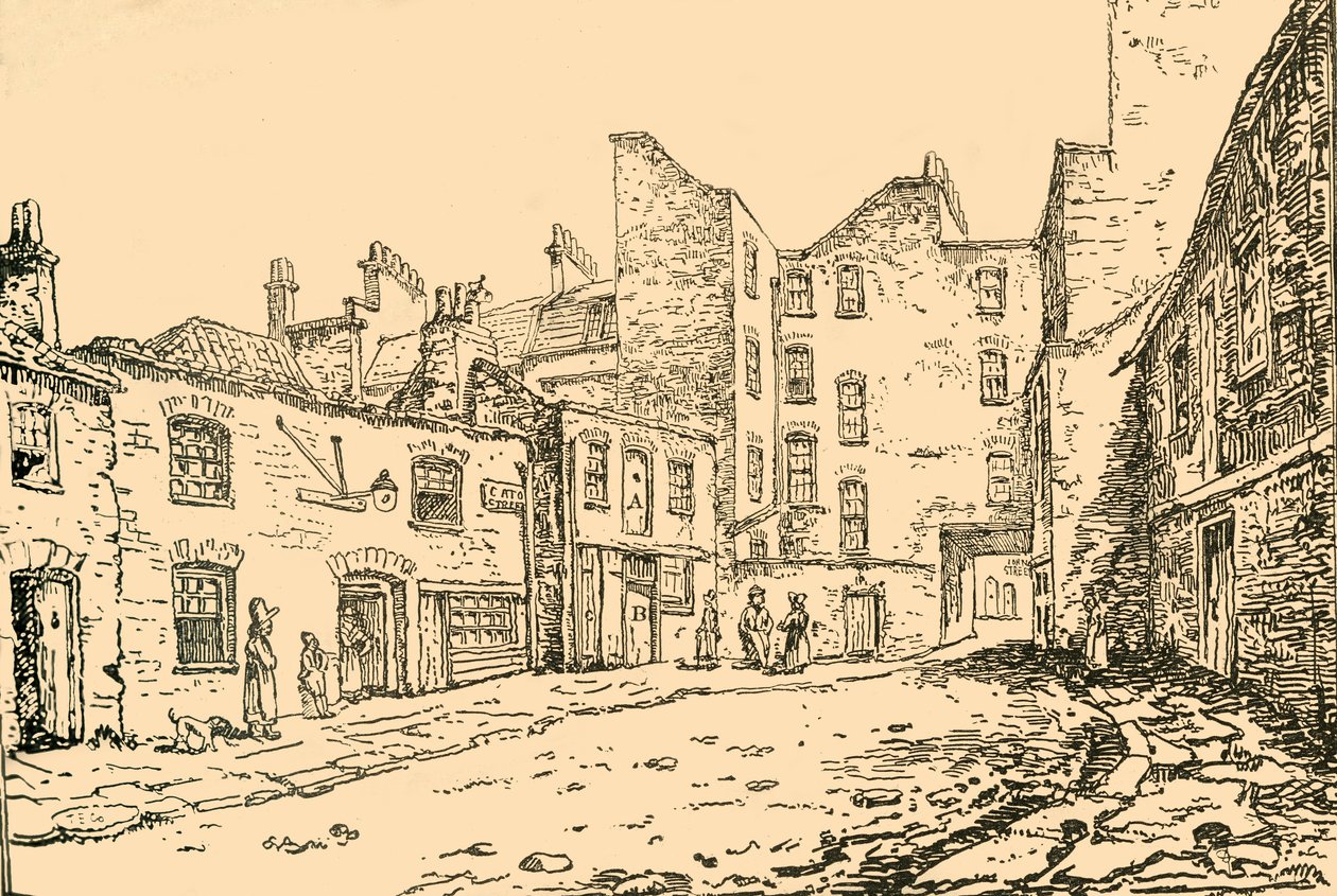 Cato Street, Londra, c1890 da Unbekannt