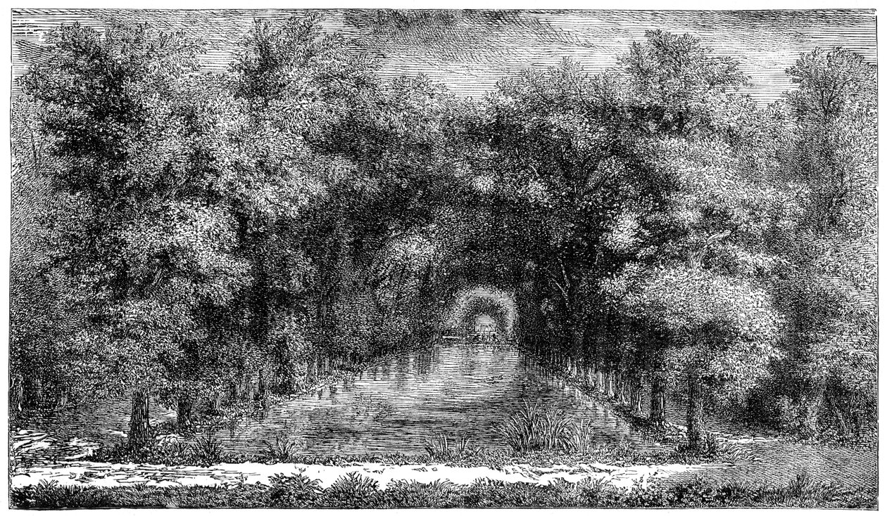 Parco di Chantilly, Parigi, Francia, 1885 da Unbekannt
