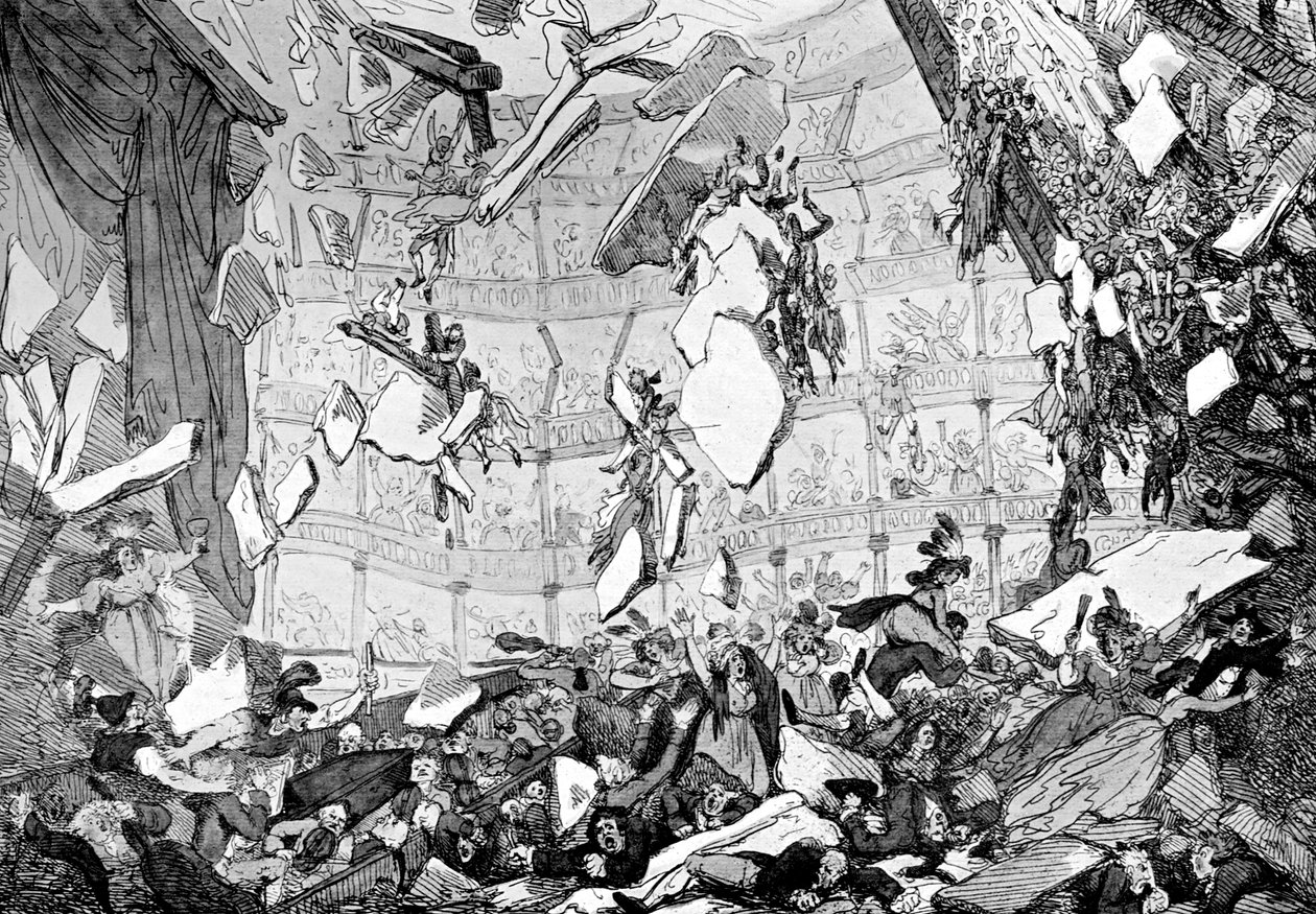 Il caos è tornato..., 1791 da Unbekannt