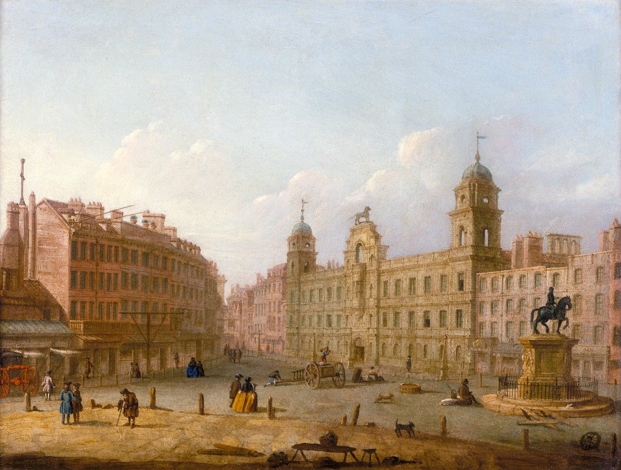 Charing Cross e Northumberland House da Unbekannt