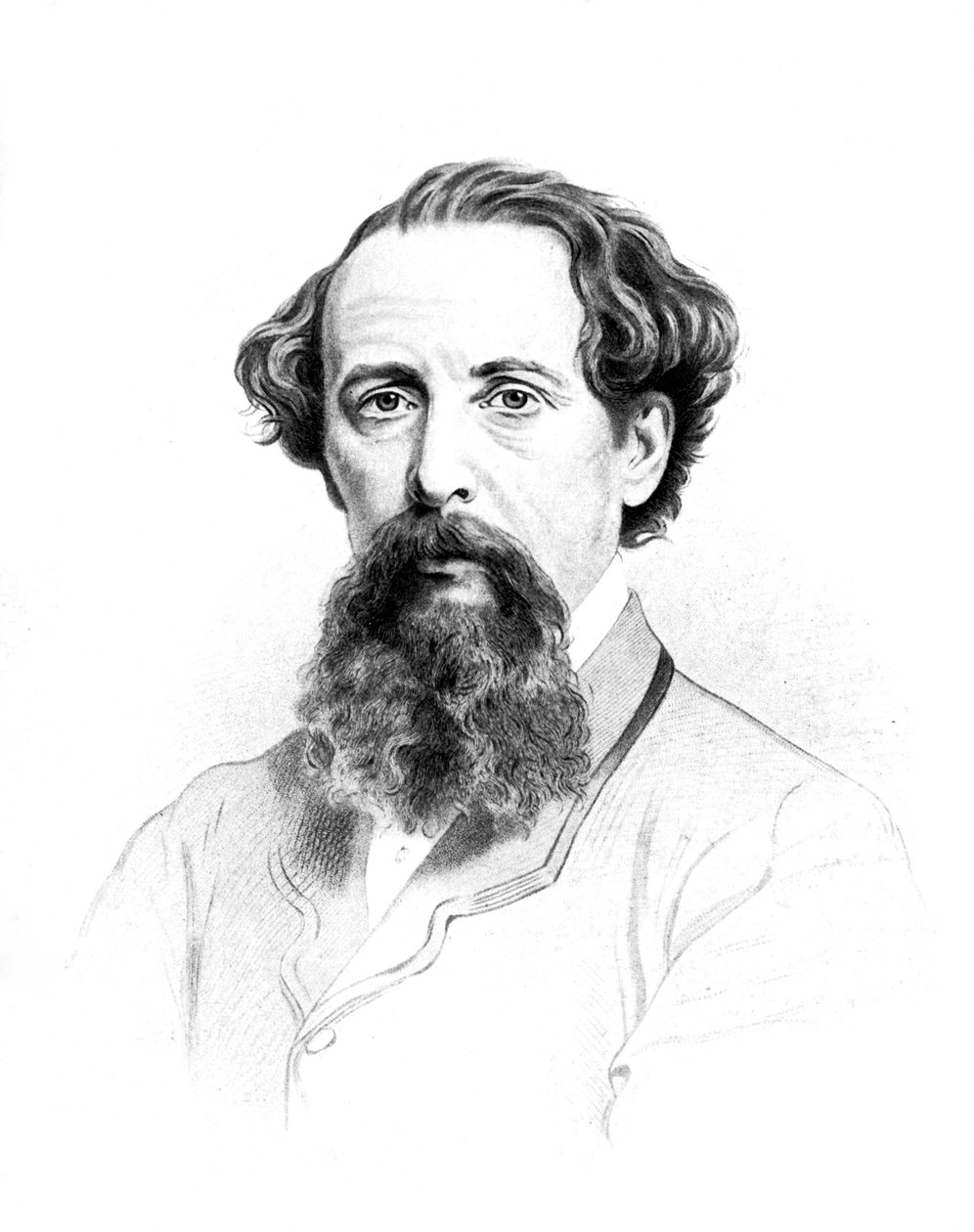 Charles Dickens, autore inglese del XIX secolo, 1910 da Unbekannt