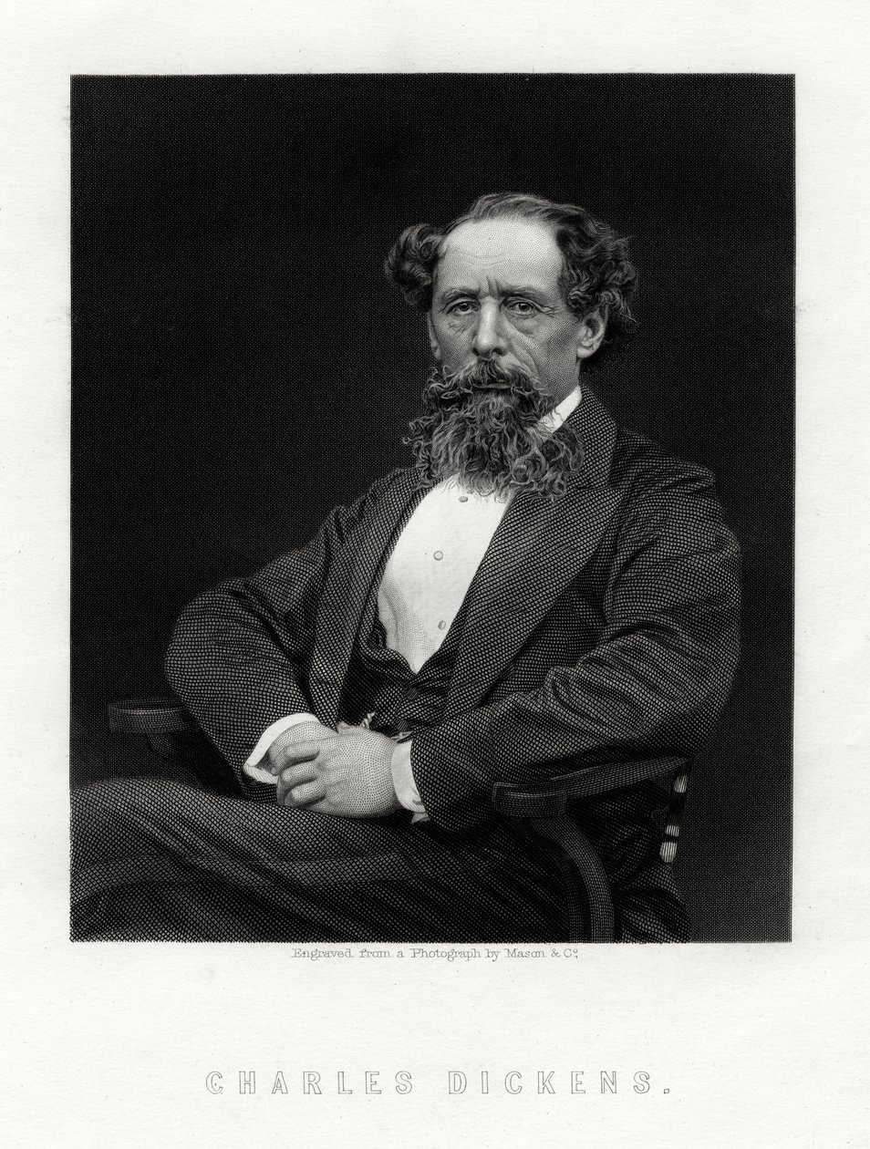 Charles Dickens, romanziere e giornalista inglese da Unbekannt