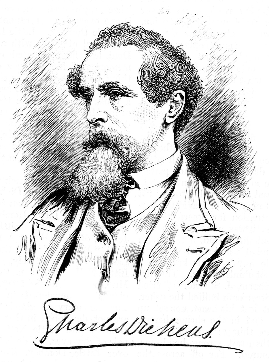 Charles Dickens, romanziere e giornalista inglese, c1860s da Unbekannt