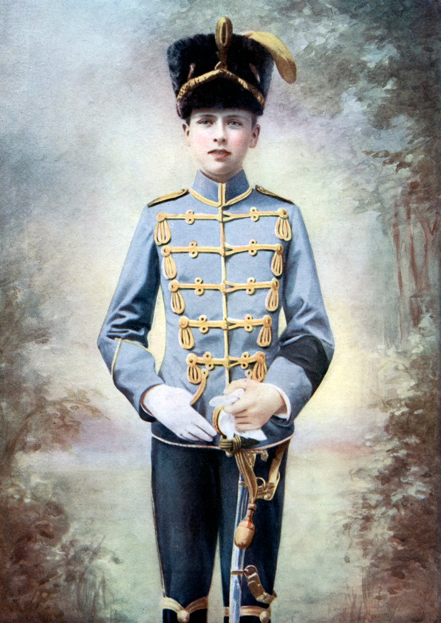 Carlo Edoardo, Duca di Sassonia-Coburgo e Gotha 1884-1954, c. 1900 da Unbekannt