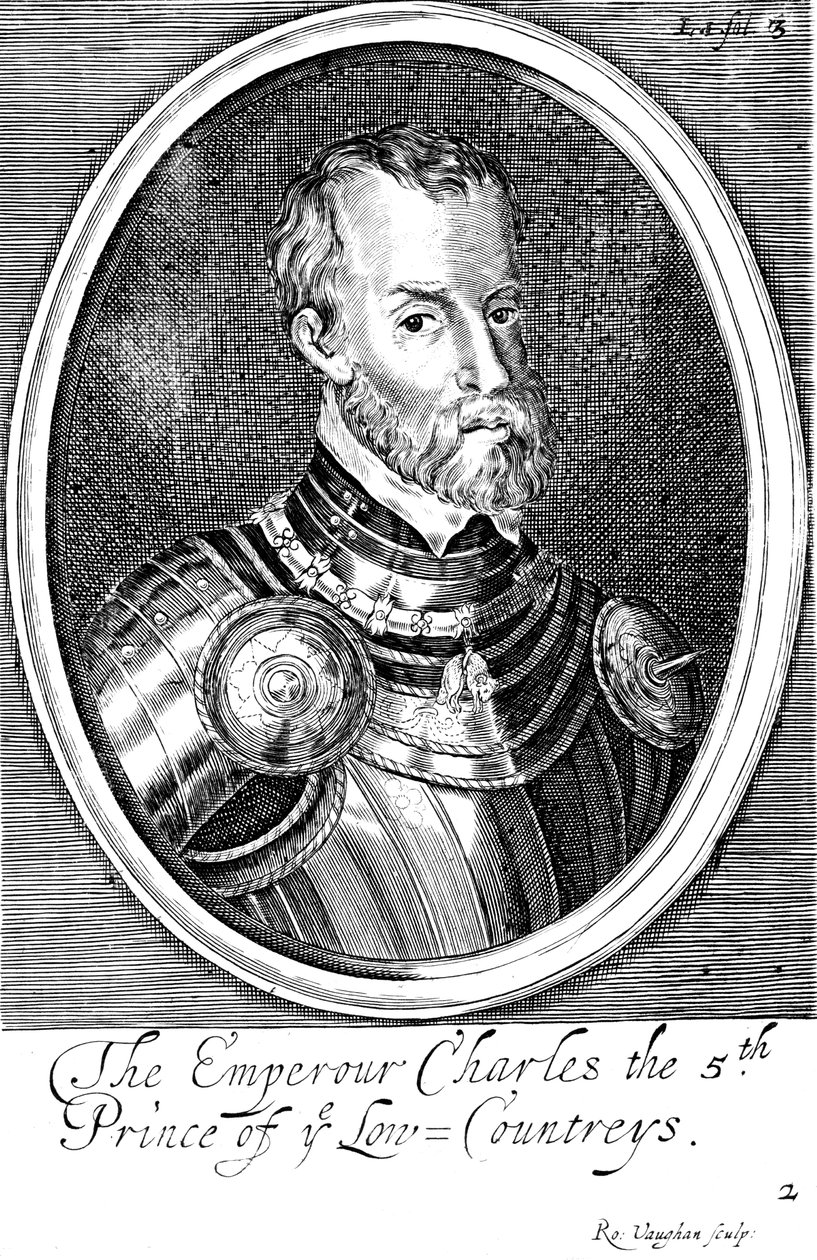 Carlo V, Re di Spagna e Imperatore del Sacro Romano Impero dal 1519, XVII secolo da Unbekannt