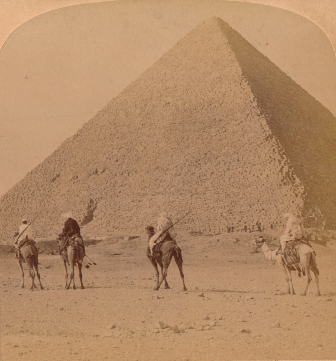 Cheope, la più grande delle Piramidi, Egitto, 1896 da Unbekannt