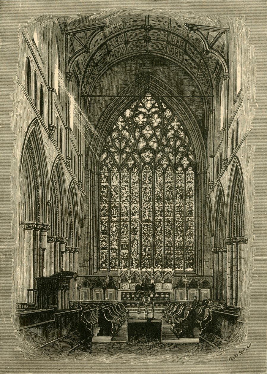Coro della cattedrale, 1898 da Unbekannt
