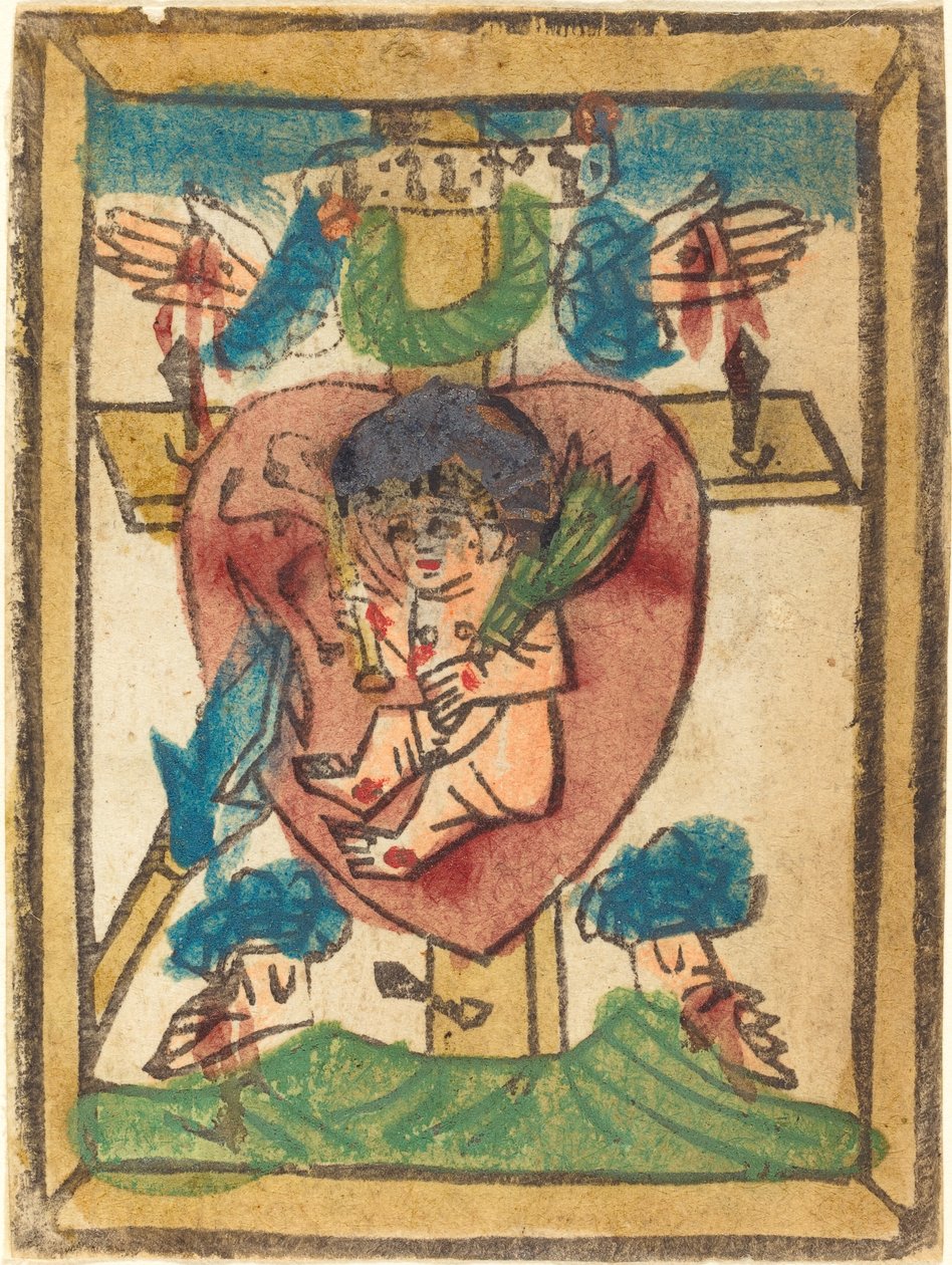 Bambino Gesù nel Sacro Cuore, 1450-1470 da Unbekannt