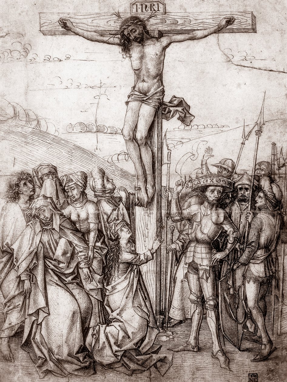 Cristo sulla Croce, c1480 da Unbekannt