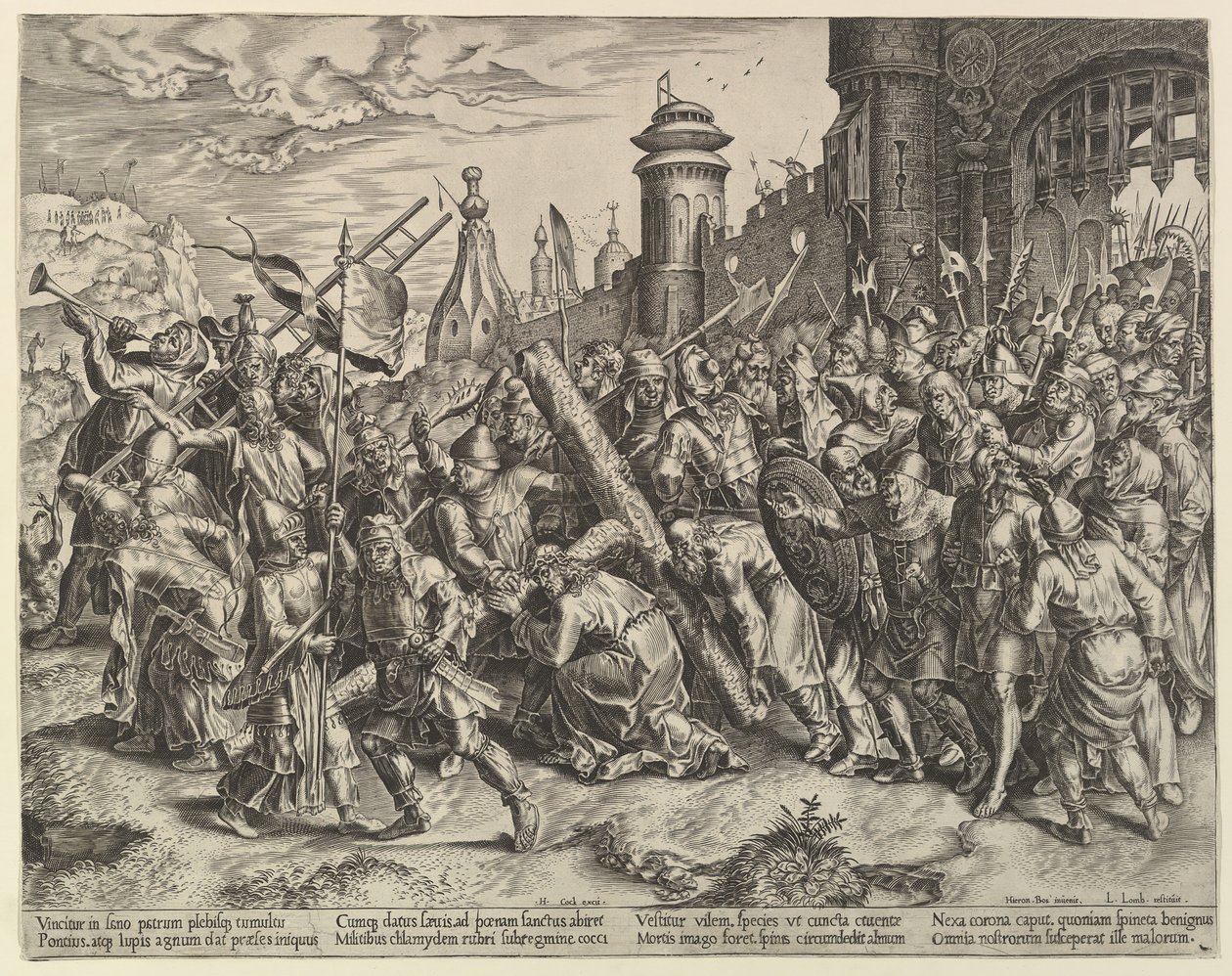 Cristo sulla via del Calvario, ca. 1560 da Unbekannt