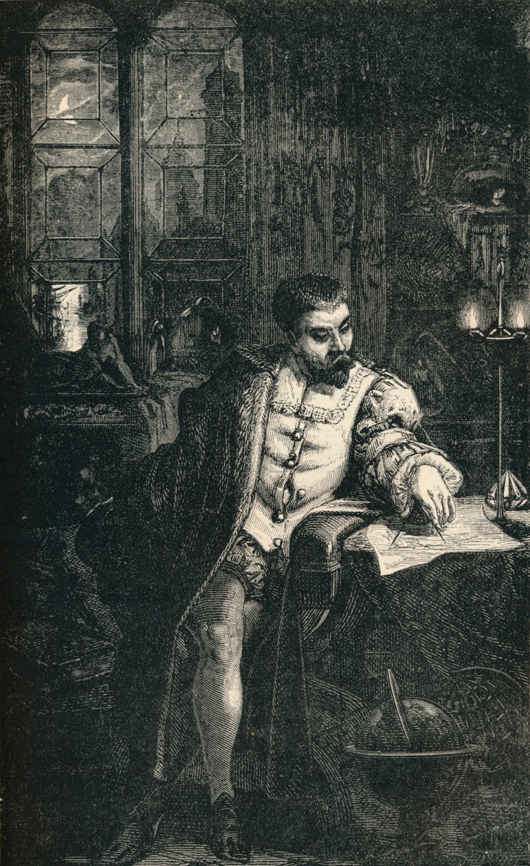 Cristoforo Colombo, 1451-1506, c1910 da Unbekannt